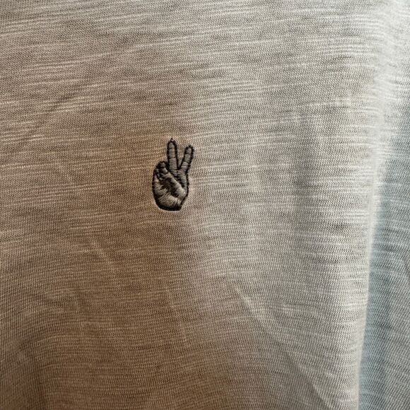 John Varvatos Men’s Light Gray Polo Shirt - Picture 3 of 8